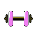پیش‌نمایش فایل dumbbell-12461220 از پک تناسب‌اندام، بخش ۲