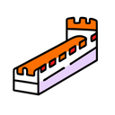 پیش‌نمایش فایل great-wall-of-china-12465838 از پک پارک و بناهای شاخص ۴