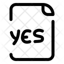 پیش‌نمایش فایل yes-file-3137279 از پک فایل
