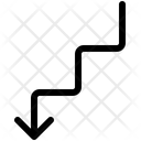 پیش‌نمایش فایل decline-arrow-3182350 از پک پیکان، جلد ۴