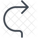 پیش‌نمایش فایل right-turn-arrow-3182130 از پک پیکان، جلد ۲