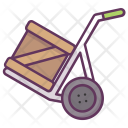 پیش‌نمایش فایل handtruck-box-package-delivery-shop-parcel از پک فروشگاه و پرداخت، جلد ۱