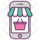 پیش‌نمایش فایل mobile-online-shop-store-bag-bucket از پک فروشگاه و پرداخت، جلد ۱