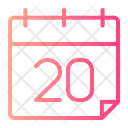 پیش‌نمایش فایل day-20-7026720 از پک تقویم