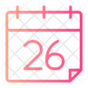 پیش‌نمایش فایل day-26-7026726 از پک تقویم