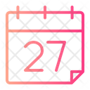 پیش‌نمایش فایل day-27-7026696 از پک تقویم
