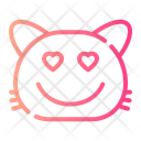 پیش‌نمایش فایل heart-eyes-12885367 از پک شکلک گربه
