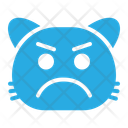 پیش‌نمایش فایل frown-12885418 از پک شکلک گربه