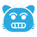 پیش‌نمایش فایل grimacing-12885421 از پک شکلک گربه