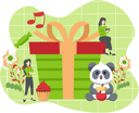 پیش‌نمایش فایل birthday-present-7292442 از پک تولد