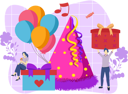 پیش‌نمایش فایل birthday-present-7292449 از پک تولد