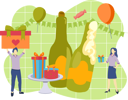 پیش‌نمایش فایل celebrating-birthday-party-7292451 از پک تولد
