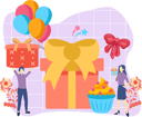 پیش‌نمایش فایل birthday-gift-7292485 از پک تولد