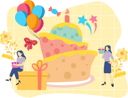 پیش‌نمایش فایل people-doing-birthday-celebration-7292503 از پک تولد