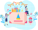 پیش‌نمایش فایل birthday-celebration-7292514 از پک تولد