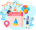 پیش‌نمایش فایل birthday-party-decoration-7292516 از پک تولد