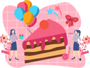 پیش‌نمایش فایل people-doing-birthday-celebration-7292530 از پک تولد