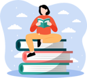 پیش‌نمایش فایل person-reading-book-8534192 از پک روز جهانی کتاب