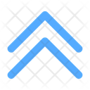 پیش‌نمایش فایل chevron-double-2889991 از پک رابط کاربری