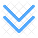 پیش‌نمایش فایل chevron-double-2889994 از پک رابط کاربری
