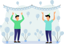 پیش‌نمایش فایل boys-doing-birthday-party-7193105 از پک جشن تولد