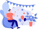 پیش‌نمایش فایل birthday-party-7192951 از پک جشن تولد