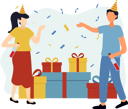پیش‌نمایش فایل couple-celebrating-birthday-party-7192969 از پک جشن تولد