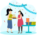پیش‌نمایش فایل girls-in-birthday-party-7192995 از پک جشن تولد