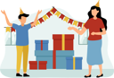 پیش‌نمایش فایل friends-celebrating-birthday-7193354 از پک جشن تولد