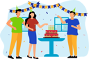 پیش‌نمایش فایل birthday-cake-cutting-7193347 از پک جشن تولد