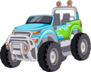 پیش‌نمایش فایل monster-truck-car-8194572 از پک کامیون هیولا
