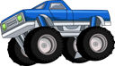 پیش‌نمایش فایل bigfoot-monster-truck-8381180 از پک کامیون هیولا