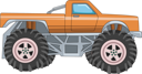 پیش‌نمایش فایل monster-truck-car-8380996 از پک کامیون هیولا