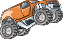پیش‌نمایش فایل monster-truck-vehicle-8380988 از پک کامیون هیولا
