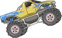 پیش‌نمایش فایل bigfoot-monster-truck-8380498 از پک کامیون هیولا