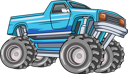 پیش‌نمایش فایل monster-truck-bigfoot-8380494 از پک کامیون هیولا