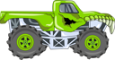پیش‌نمایش فایل monster-truck-character-8380492 از پک کامیون هیولا