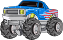 پیش‌نمایش فایل monster-truck-car-8380321 از پک کامیون هیولا
