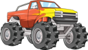 پیش‌نمایش فایل off-road-monster-car-8380319 از پک کامیون هیولا