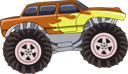 پیش‌نمایش فایل monster-truck-car-8380233 از پک کامیون هیولا