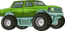 پیش‌نمایش فایل monster-truck-car-8379586 از پک کامیون هیولا