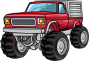 پیش‌نمایش فایل the-big-monster-truck-car-8379588 از پک کامیون هیولا