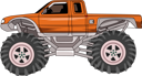 پیش‌نمایش فایل monster-truck-car-8379433 از پک کامیون هیولا