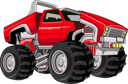 پیش‌نمایش فایل red-monster-truck-8379432 از پک کامیون هیولا