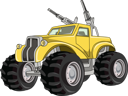 پیش‌نمایش فایل monster-truck-car-8379323 از پک کامیون هیولا
