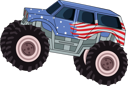پیش‌نمایش فایل monster-truck-car-8379329 از پک کامیون هیولا