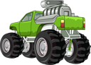 پیش‌نمایش فایل monster-truck-car-8379297 از پک کامیون هیولا