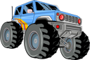 پیش‌نمایش فایل the-blue-big-truck-8360904 از پک کامیون هیولا