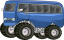 پیش‌نمایش فایل classic-bus-monster-car-8359647 از پک کامیون هیولا