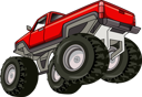 پیش‌نمایش فایل big-red-monster-truck-8358453 از پک کامیون هیولا
